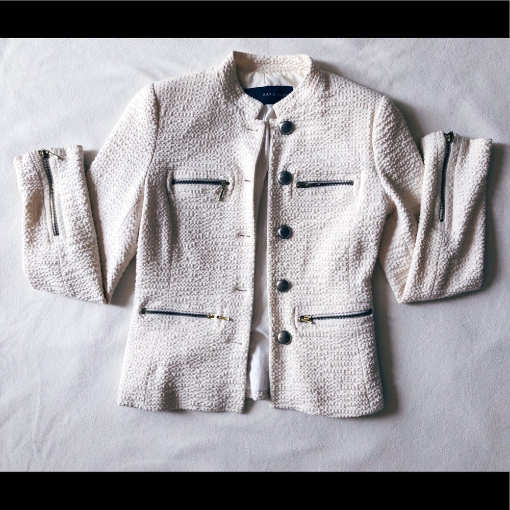 Chanel Style Tweed Blazer
